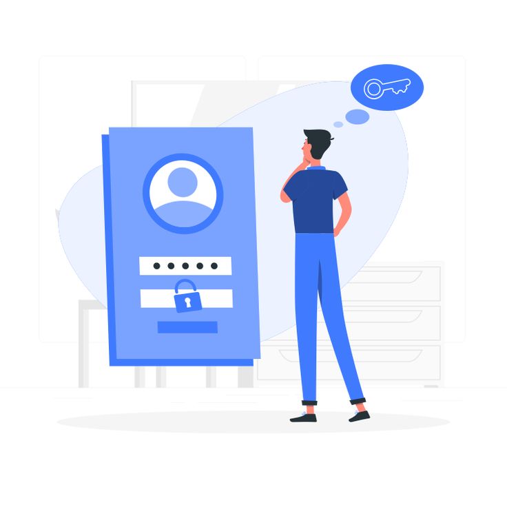 Forgot password illustration